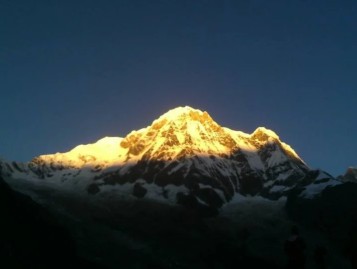 Sunrise from Annapurna Base Camp